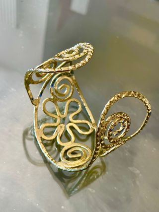 Bracciale metallo dorato