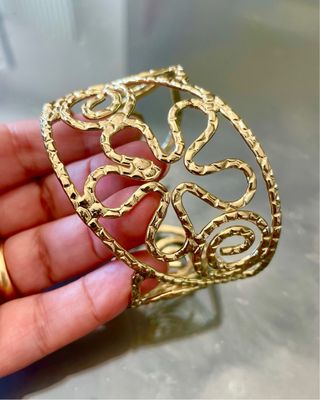 Bracciale metallo dorato