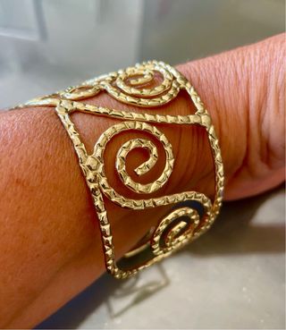 Bracciale metallo dorato