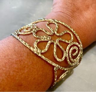 Bracciale metallo dorato