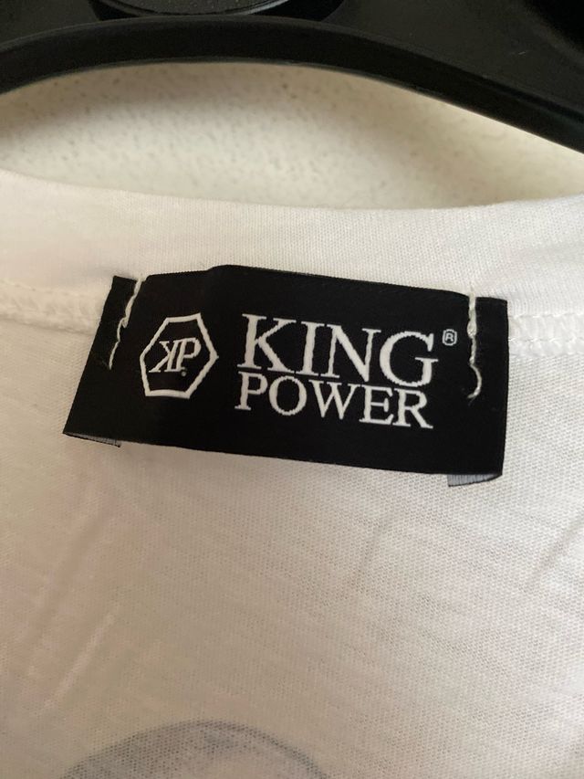 Maglietta King Power bianca - Cruel Love