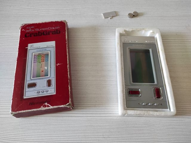 Nintendo Crab Grab Game & Watch Super Color 1984