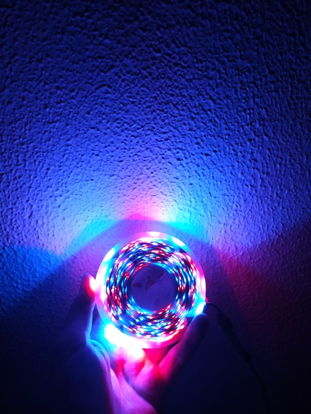 Cinta LED RGB 5m multicolor 5050