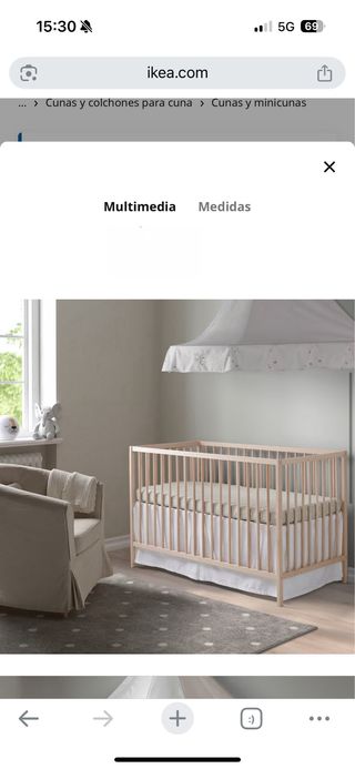 Cuna bebé IKEA - MINICUNA
