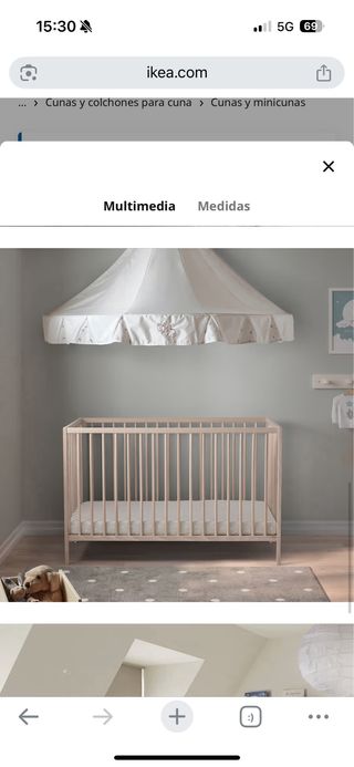 Cuna bebé IKEA - MINICUNA