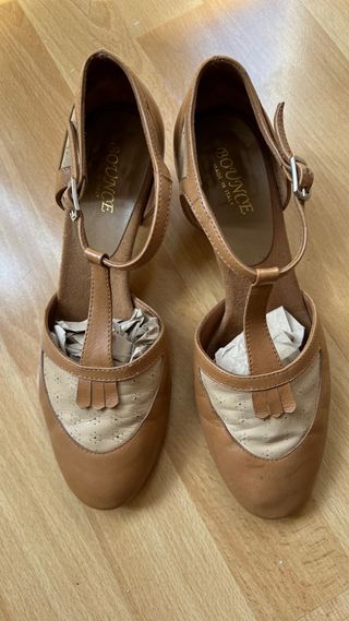 Zapatos baile Bounce 37 marrones
