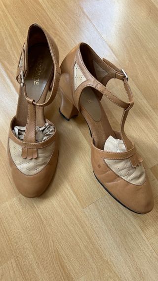 Zapatos baile Bounce 37 marrones