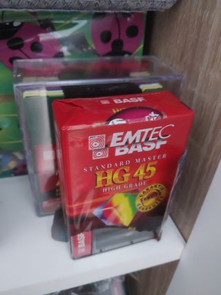 Cinta VHS EMTEc BASF HG 45