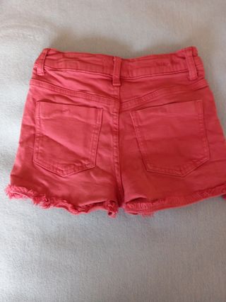 Conjunto (10 años): shorts, camiseta y sudadera