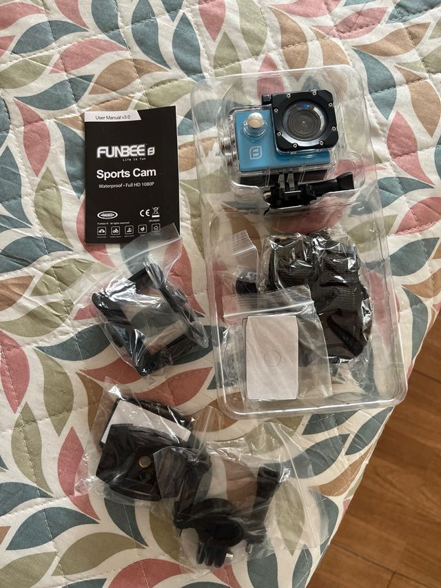 Cámara deportiva Funbee azul