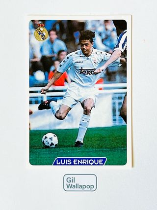 Cromo Luis Enrique Mundicromo 1995