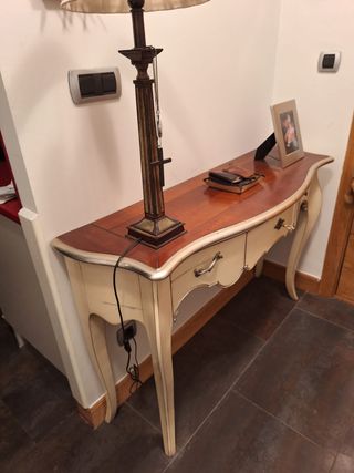 Consola madera José Santos - beige