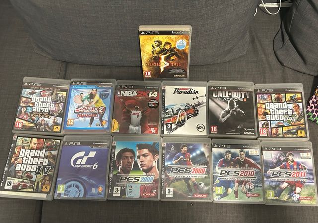 11 juegos PS3 (PlayStation 3)