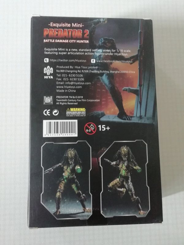Hiya Predator 2 Mini Figura