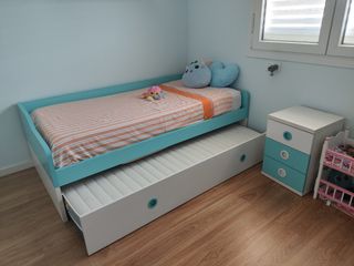 Cama nido de madera