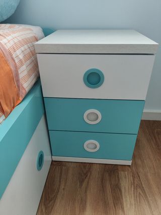 Cama nido de madera