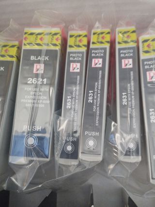 41 Cartuchos tinta Epson XP-600/610/700/800/810 ..