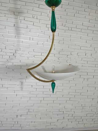 Lampadario in vetro di Murano anni '80