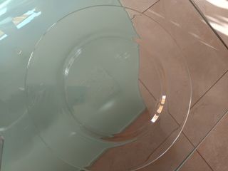 Centrotavola cristallo 4 scomparti in  cristallo