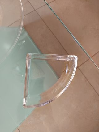 Centrotavola cristallo 4 scomparti in  cristallo