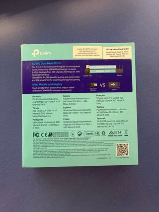 Adaptador USB WiFi TP-Link AC600