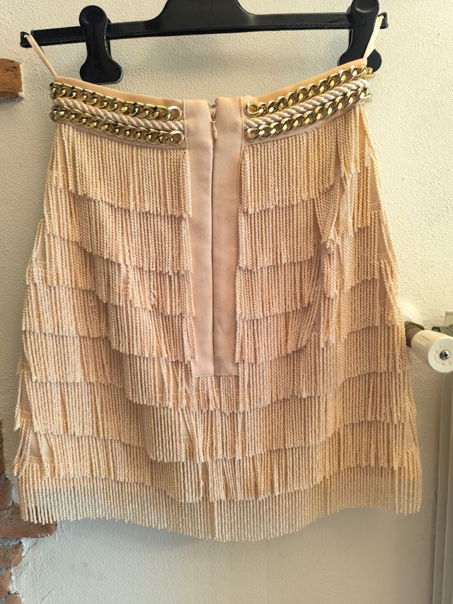 Minigonna con Frange Elisabetta Franchi