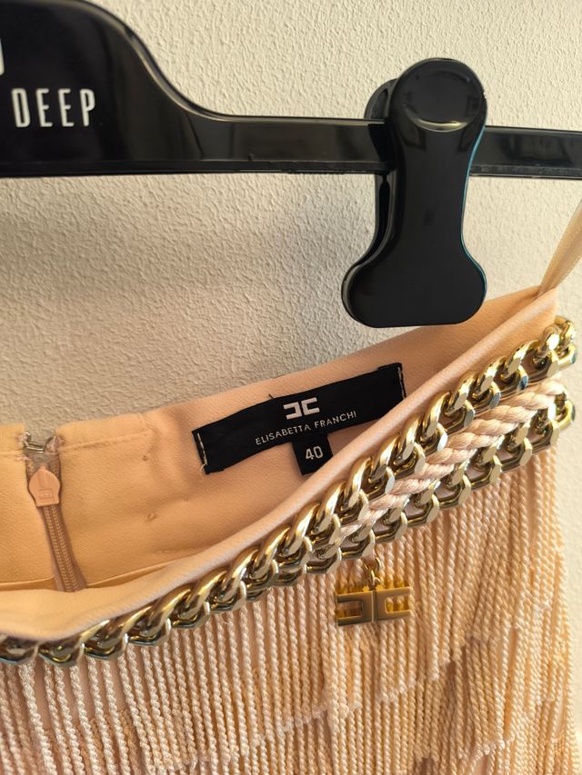 Minigonna con Frange Elisabetta Franchi