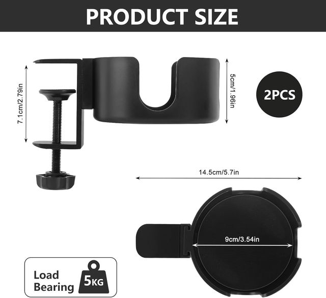 2 Portabicchieri Scrivania - NUOVI