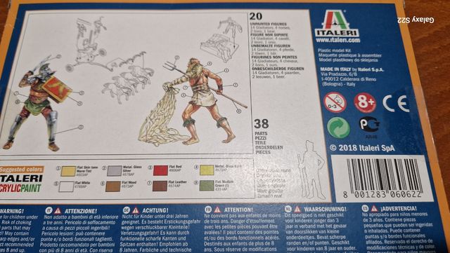 Modellismo: Soldatini lotto 3 scatole