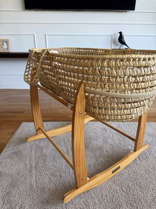 Cuna moisés mimbre Clair de Lune