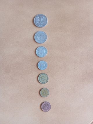Monedas alemanas antiguas