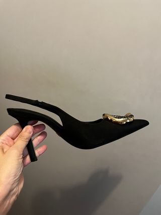 Zapatos Zara fiesta 37 + bolso de mano