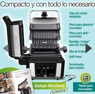 Freidora de aire + Horno 2 en 1/ DUAL CHEFF