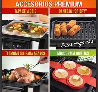 Freidora de aire + Horno 2 en 1/ DUAL CHEFF