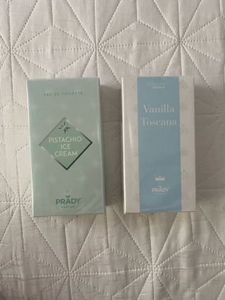 Pack 2 colonias Prady: Pistacho & Vainilla