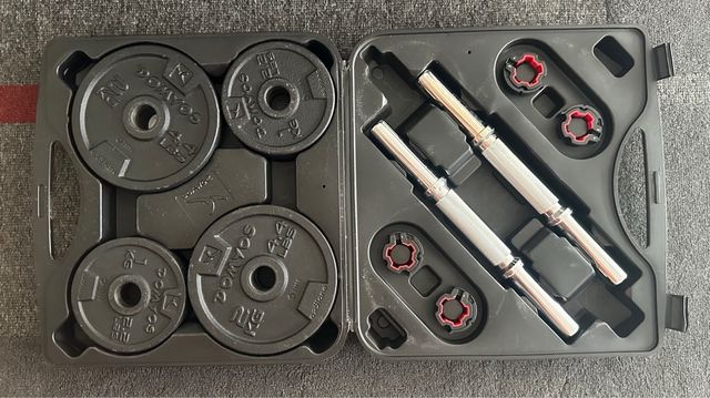 Kit pesi 20kg Bodybuilding