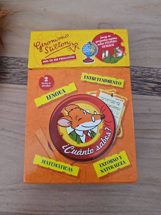 Geronimo Stilton: Juego preguntas