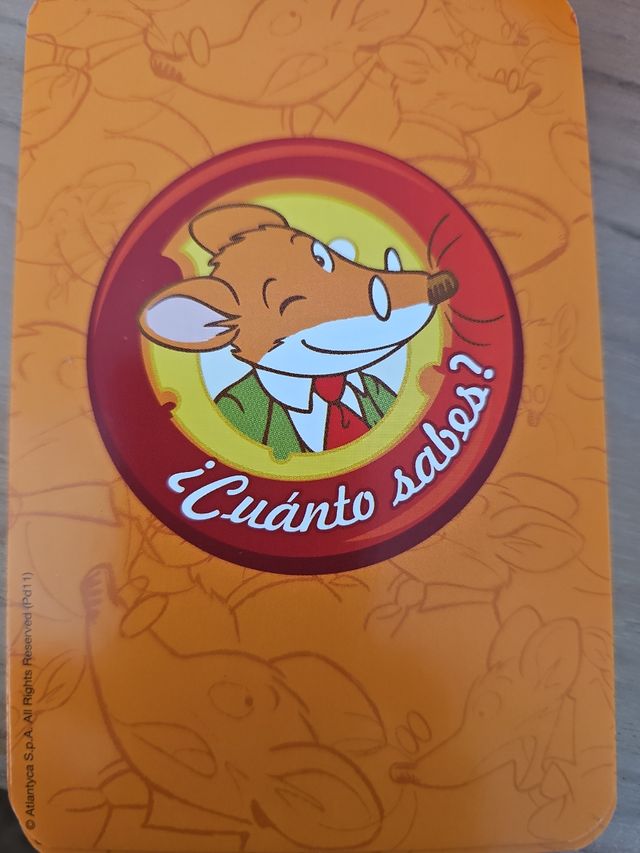Geronimo Stilton: Juego preguntas