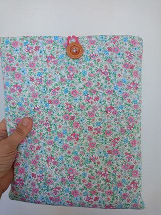 Funda libros flores - multicolor