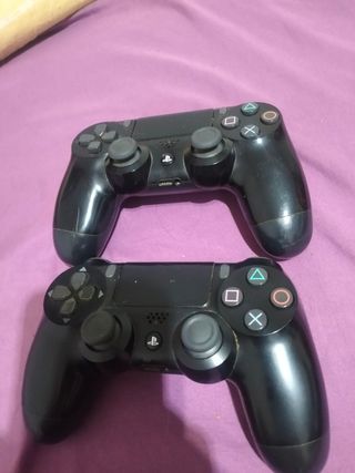 2 Mandos PS4 (PlayStation 4) negros