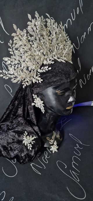 Conjunto Corona Boda Gitana