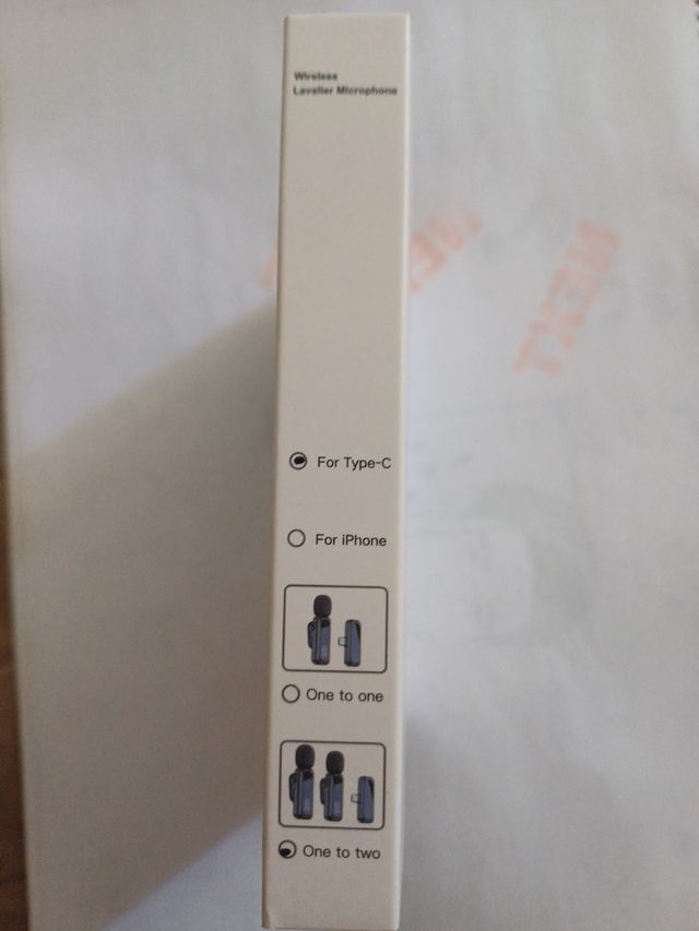 Micrófonos inalámbricos Lavalier x2