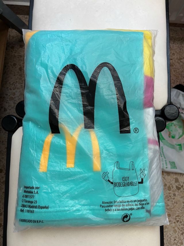 Toalla McDonald's - Felpa turquesa