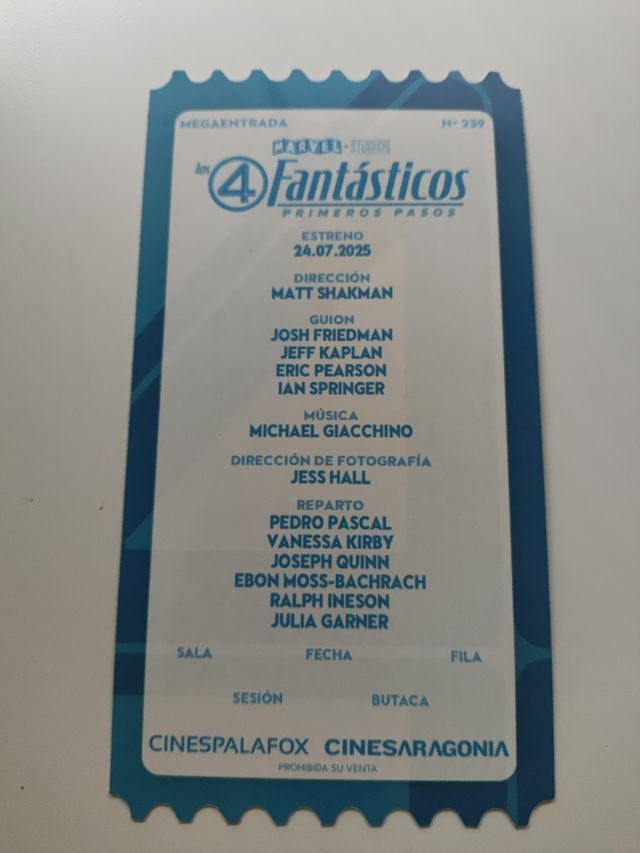 Mega entradas coleccionista