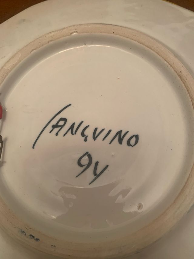 Plato Cerámica Sanguino  94
