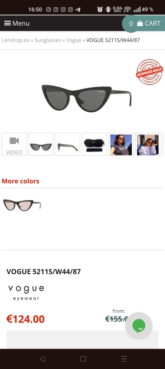 Gafas sol Vogue VO5211-S Gigi Hadid