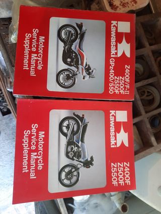 Manuale officina Kawasaki Z400-550