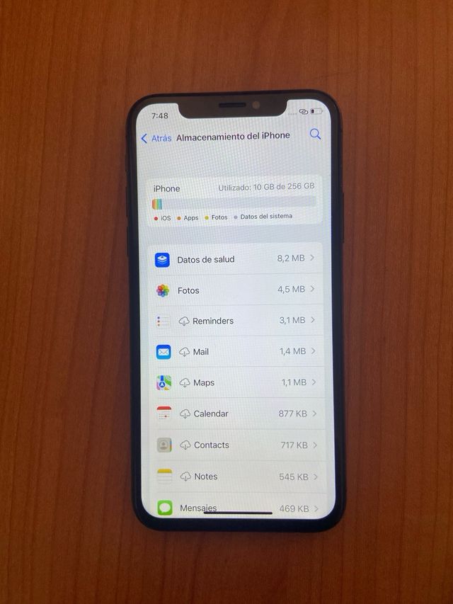 iPhone XS Negro 256GB