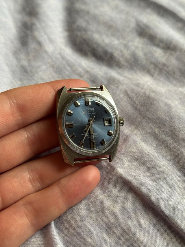 Reloj Zomiku de Luxe - Azul Hecho en Suiza