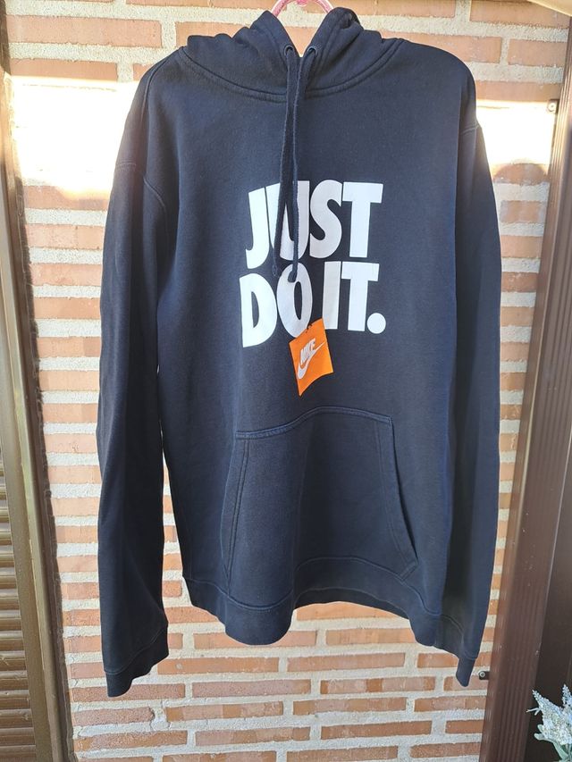 Sudadera negra Nike talla M